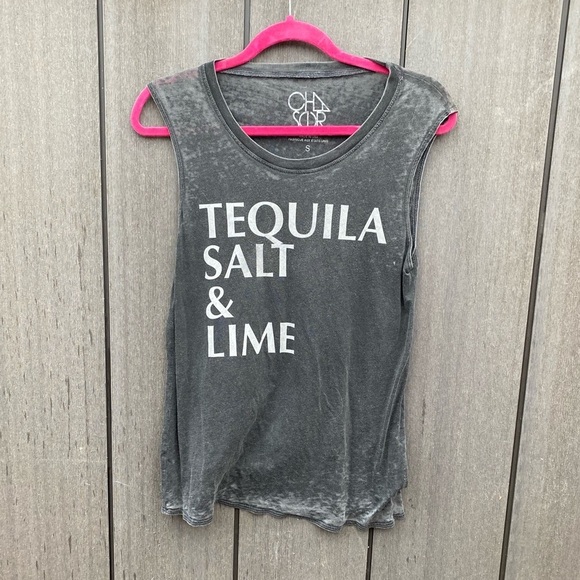 Chaser "Tequila Salt & Lime"‎ Sleeveless T-Shirt - Picture 8 of 8